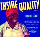 Inside Quality Citrus Fruit Label - Old Mammy
