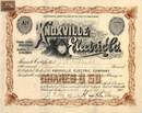 Knoxville Electric Company 1900 - Electric light vignette