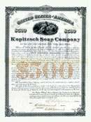 Kopitzsch Soap Company 1892 - Schulykill, Pennsylvania