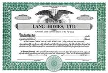 Lang Homes, LTD.