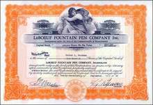 LeBoeuf Fountain Pen Company 1929