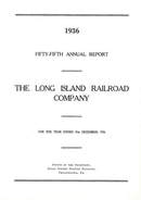 Long Island Rail Road Company Annual Report 1936