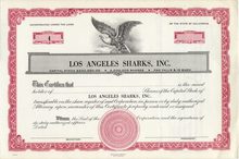 Los Angeles Sharks, Inc. 1971