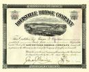 Louisville Bridge Company 1906 - Bridge Vignette
