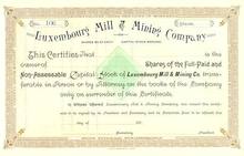 Luxembourg Mill & Mining Company 188_