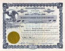 Madison Farmers' Elevator Company 1934