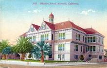 Mastick School, Alameda, California Postcard