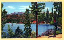 Meek's Bay and Rubicon Peaks, Lake Tahoe Postcard
