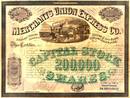 Merchants Union Express Co. 1867 - Early American Express Company
