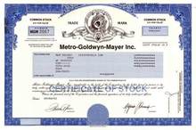 MGM - Metro-Goldwyn-Mayer Inc.