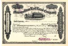 Metropolitan Horse Railroad Company - 1880's - Boston, Massachusettes