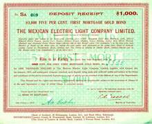 Mexican Electric Light Company - 1916