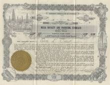 Mexia Royalty and Producing Syndicate 1922 - Mexia, Texas