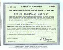 Mexico Tramways Company - 1916