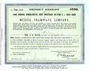Mexico Tramways Company - 1916