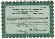 Midwest and Gulf Oil Corporation