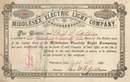 Middlesex Electric Light Company 1883