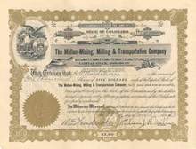 Midlan-Mining, Milling & Transportation Company 1923 - Colorado
