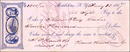 Middletown NY Check 1867
