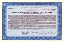 Middle States Petroleum Corporation 1930 ( Now El Paso Natural Gas )