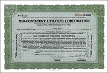 Mid-Continent Utilities Corporation 1931
