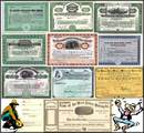 10 Certificate Gold Mine Package with signature of Nevada legend, George Wingfield