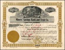 Miners' Savings Bank and Trust Co. 1914 - Butte, Montana