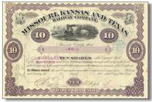 Missouri, Kansas and Texas Railway Company 1886