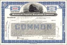 Missouri Pacific Railroad Company - Train Vignette