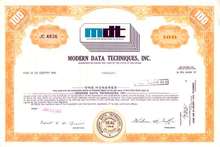 Modern Data Techniques, Inc. - Old Punch Card Vignette