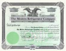 Modern Refrigerator Company 1920's