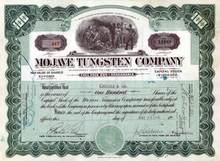Mojave Tungsten Company 1916 - San Bernardino, Califonnia