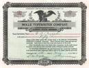 Molle Typewriter Company 1920 - Oshkosh, Wisconsin