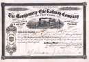 Montgomery and Erie Railway Company 1867-1881