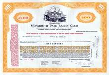 Monmouth Park Jockey Club - Issued to David A. Werblin