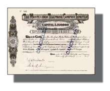 Monte Video Telephone Company 1915 - 1917