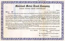 Moreland Motor Truck Company 1935 ( Fire and Hauling Truck Manufacturer )