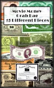 Real Movie Money - Grab Bag Bonanza - 15 Pieces