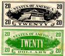 Movie Prop Money - Twenty Dollars