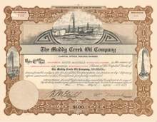 Muddy Creek Oil Company 1917 - Wyoming