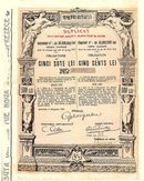 Municipiul Bucuresti (Muni Bond from Romania) 1912