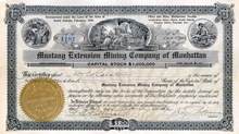 Mustang Extension Mining Company of Manhattan 1912 - Tonapah, Nevada