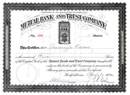 Mutual Bank and Trust Company 1920 - Hartford, Connecticut