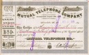 Mutual Telephone Company of Honolulu, Hawaii 1909 - Issued