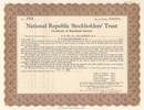 National Republic Stockholders' Trust - 1931