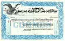 National Dye and Printing Company