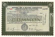 National Gas & Electric Corporation
