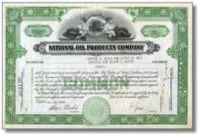 National Oil Products Company 1941 - 1944
