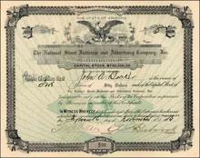 National Street Indicator and Advertising Company, Inc. 1912 - Arizona