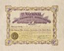 National Wool Growers Association Certificate of Membership 1907